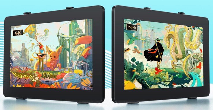 The Artist Pro 24 (Gen 2) 4K model (left) is optimized for artists and photographers, and the Artist Pro 24 (Gen 2) 165Hz model (right) is optimized for animators and video editors. (Image source: XPPen)