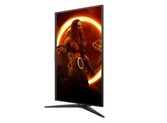 The AGON GAMING 27G2ZN3/BK has a highly adjustable stand, given its price. (Image source: AOC)