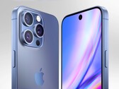 The Apple iPhone 16 Pro supposedly conceals the sensors for Face ID under the OLED panel. (Image: AppleTrack / ConceptCentral)