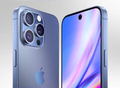 The Apple iPhone 16 Pro supposedly conceals the sensors for Face ID under the OLED panel. (Image: AppleTrack / ConceptCentral)