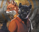 In Back to the Dawn, players can choose between two protagonists - Thomas (a journalist) and Bob (an undercover agent) - pictured alongside from the official cover art of the game. (Image source: Steam - Edited)