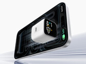 The power adapter has a 60W "performance" mode. Pictured: a promo render of the fast charger with an iPhone.