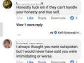 Facebook downvote button being tested early February 2018 (Source: @TaylorLorenz)