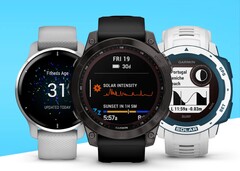 The Fenix 7 series and similar smartwatches have now received system software 11.28. (Image source: Garmin)