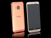 Custom luxury HTC One M9 in Rose Gold finish by Goldgenie