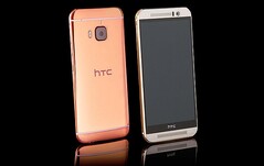 Custom luxury HTC One M9 in Rose Gold finish by Goldgenie