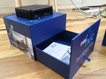 The box doubles as a reusable drawer where all the accessories and manuals are located