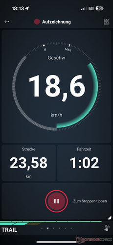 Real-time display