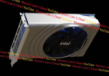 Intel Arc Alchemist DG2-128EU. (Image source: Moore's Law Is Dead)