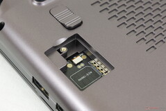 Users can insert a Nano-SIM card via an easily removable hatch on the bottom