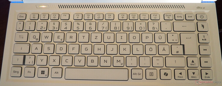 Acer Nitro V14 AI: Keyboard