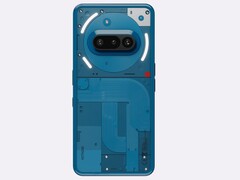 The Glyph Interface on the Nothing Phone (3a) is much smaller than that of the Nothing Phone (2). (Image source: Nothing)