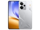 The Realme 14 5G, here in the Mecha Silver colorway, can be submerged in water up to 2.5 meters deep for 30 minutes (Image source: Realme)