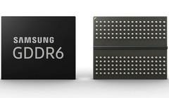 The new GDDR6 memory modules have already won the CES 2018 Innovation Award. (Source: Samsung)