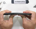 The Pixel 6a survived JerryRigEverything's durability tests, in part thanks to its aluminium frame. (Image source: JerryRigEverything)