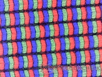 Crisp RGB subpixels with no graininess issues