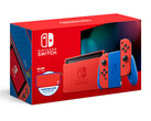 The Nintendo Switch Mario Red & Blue Edition console will go on sale on February 12. (Image source: Nintendo)