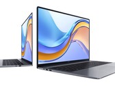 The MagicBook X 16 2023 features a built-in number pad. (Image source: Honor)