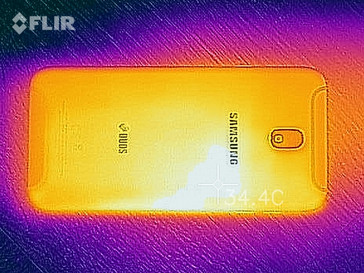 Wärmebild: Samsung Galaxy J7 (2017)