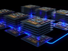 Artistic image of Intel's system foundry designed for AI. (Image source: Intel)