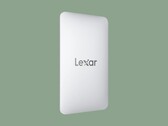 The Lexar Muse SSD is just 0.15 in. thick at its thinnest point. 