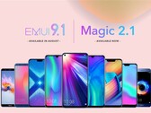 Honor and Huawei are updating numerous devices to the latest EMUI version. (Source: Honor)