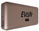 The EVLVR external SSD comes with a metallic 