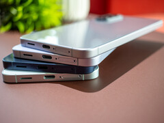The Samsung Galaxy A57 is only 6.9 mm thick.