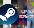 Five fun and engaging titles with 90%+ positive reviews are heavily discounted for a limited as of this weekend. (Image source: Steam, edited)