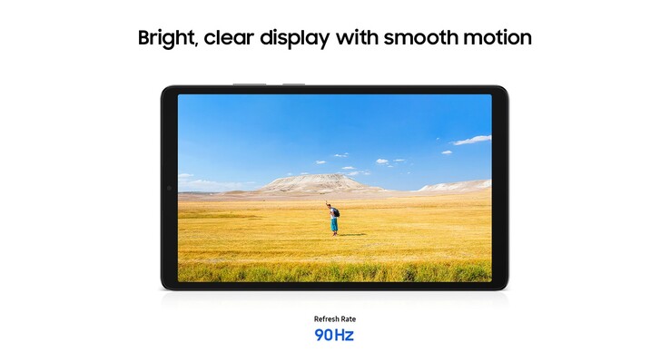 Display of the Tab A11. (Image source: Samsung)