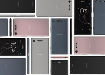Sony Xperia XZ1 color options. (Source: Sony)