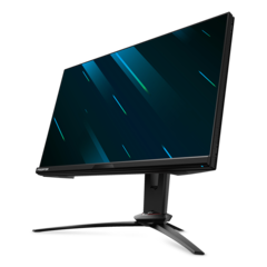 The Predator X25 features a 360 Hz refresh rate. (Image source: Acer)