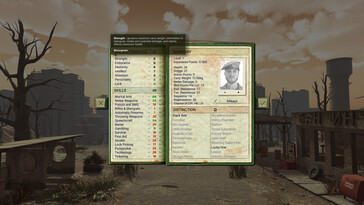 An image showing a character in Atom RPG: Post-apocalyptic indie game.