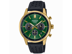 The Casio Edifice EFR-575CL-3A comes with three subdials. (Image source: Casio)