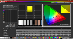 CalMAN: ColorChecker (calibrated)