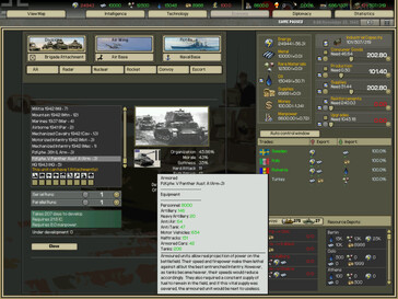 Pictured: A gameplay screenshot from Darkest Hour: A Hearts of Iron Game.