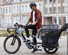 The Decathlon Electric Cargo Bike R500 is discounted in the UK and France. (Image source: Decathlon)