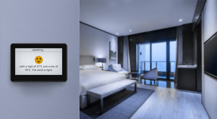 Voice inputs are supported