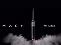 The Eufy MACH V1 Ultra vacuum can stream clean floors at 230°F (~110°C). (Image source: Eufy)