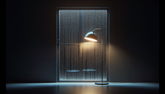 Smart, multifunctional window generates electricity from raindrops to power electrical devices (Image source: Dall-e / AI)