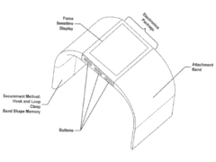 Recently released patent documents detail a Fitbit blood pressure wearable. (Image source: Fitbit via WIPO)