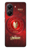 The Xiaomi Poco X7 Pro in the Iron Man Edition Red (Image source: Xiaomi)