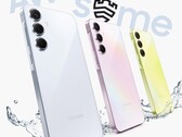 The Galaxy A35 5G will likely launch simultaneously with the Galaxy A55 5G. (Image source: @evleaks)
