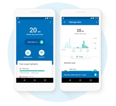 Google Datally mobile data-saving app in action (Source: Google)