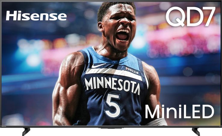 The Hisense QD7QF Mini LED TV. (Image source: Hisense)