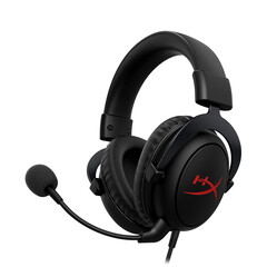 The HyperX Cloud Core is a simple headset with removable accessories. (Image source: HyperX)