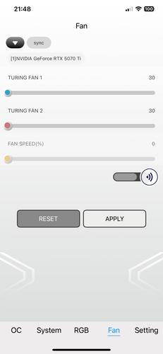 Fan control
