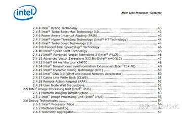 The new leak seems to outline Hybrid Technology for Alder Lake-S. (Source: JZWSVIC via VideoCardz)