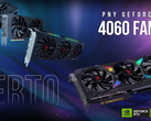 PNY's RTX 4060 cards. (Source: PNY)