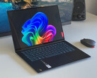 The Lenovo Yoga Slim 7x Gen 9 (model 14Q8X9) is available in the Cosmic Blue colorway
